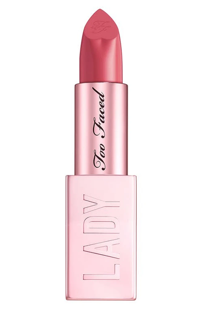 Too Faced Lady Bold Cream Lipstick in Trailblazer at Nordstrom