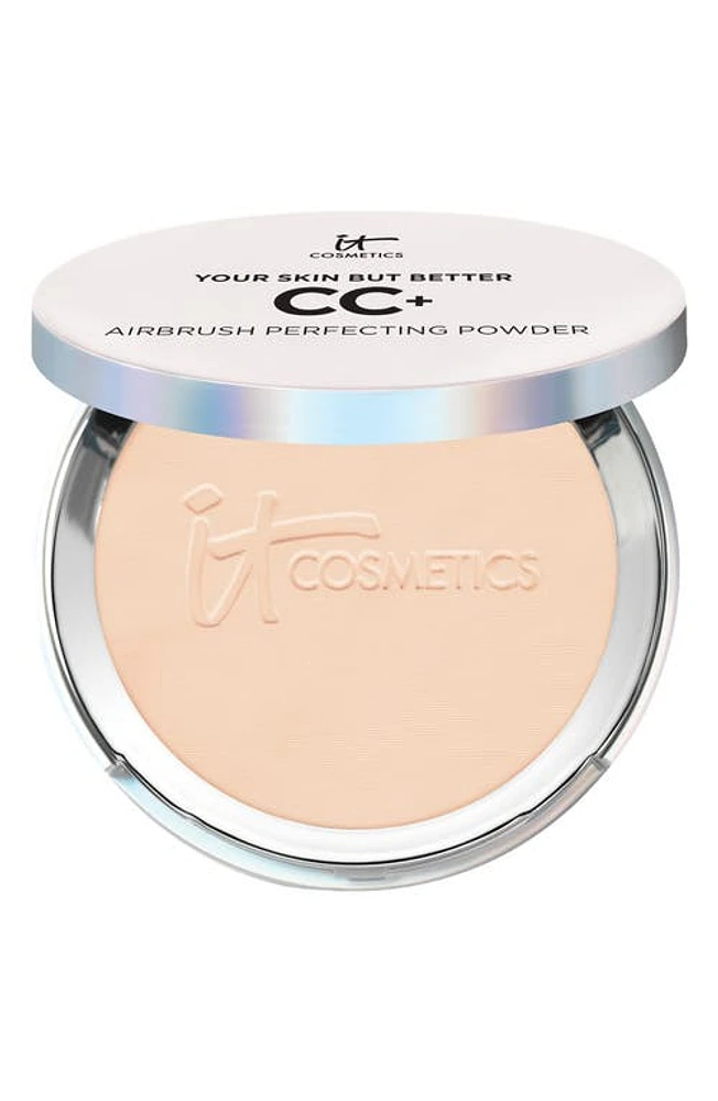 IT Cosmetics Your Skin But Better CC+ Airbrush Perfecting Powder in Light at Nordstrom