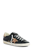 Golden Goose Super-Star Low Top Sneaker Black/Zebra at Nordstrom,