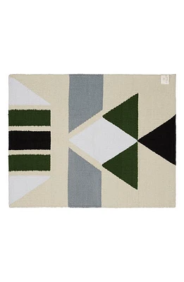 Quiet Town The Mendocino Kilim Cotton Bath Rug in Pine at Nordstrom