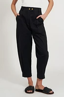 Rebecca Minkoff Houston Pleat Crop Utility Pants at Nordstrom,