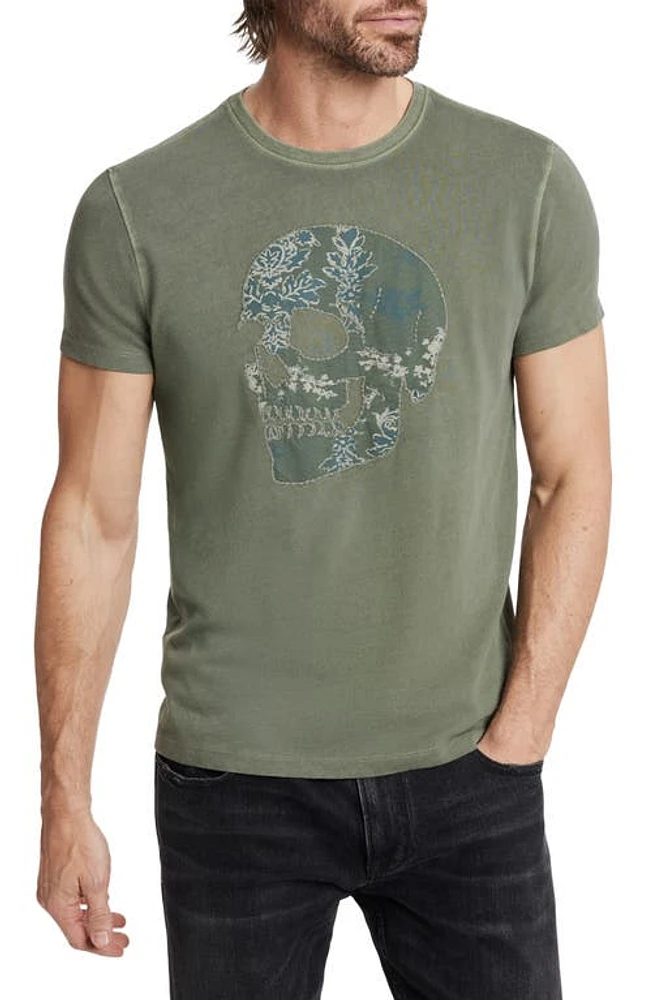 John Varvatos Skull Appliqué T-Shirt at Nordstrom,