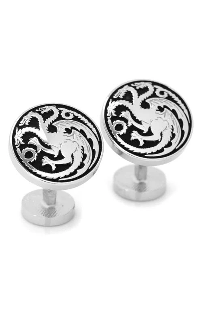 Cufflinks, Inc. House Targaryen Cuff Links in Black at Nordstrom