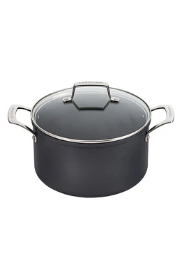 Le Creuset Nonstick Ceramic Stockpot in Black Ceramic at Nordstrom