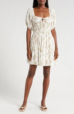 Elan Short Sleeve Cover-Up Dress Lima at Nordstrom,