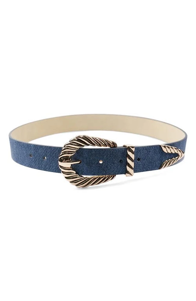 Petit Moments Modern Rodeo Belt in Dark Denim at Nordstrom, Size Medium