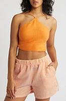 Noisy may Diamond Halter Crop Sweater Tank at Nordstrom,