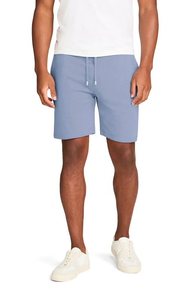 Tommy John French Terry Drawstring Shorts Country Blue at Nordstrom,