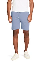 Tommy John French Terry Drawstring Shorts Country Blue at Nordstrom,