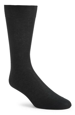 Canali Solid Cotton Dress Socks at Nordstrom