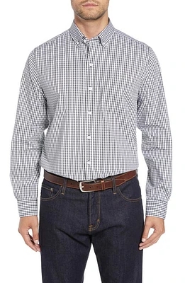 Cutter & Buck Regular Fit Gingham Non-Iron Sport Shirt at Nordstrom