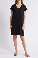 caslon(r) V-Neck T-Shirt Dress at Nordstrom,