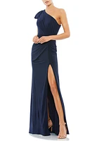 Mac Duggal Draped One-Shoulder Jersey Gown at Nordstrom,