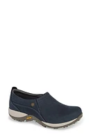 Dansko Patti Waterproof Clog Navy Nubuck Leather at Nordstrom,