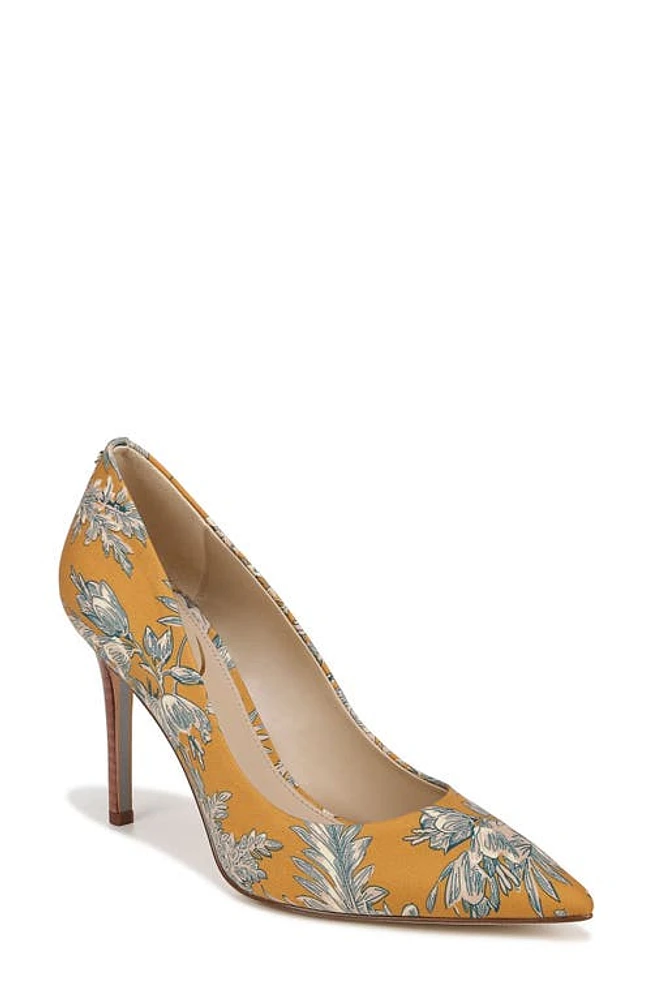 Sam Edelman Hazel Pointed Toe Pump Washed Marigold at Nordstrom,