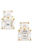 Judith Leiber Crystal Drop Earrings in Gold Clear at Nordstrom