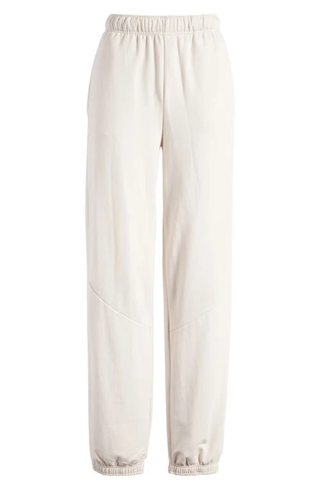 zella Weekend High Waist Sweatpants in Pebble at Nordstrom, Size Medium