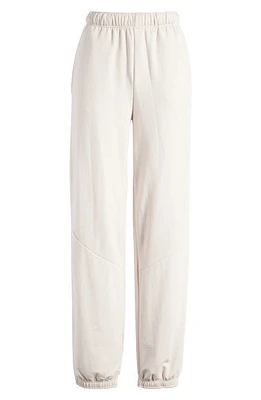 zella Weekend High Waist Sweatpants in Pebble at Nordstrom, Size Medium