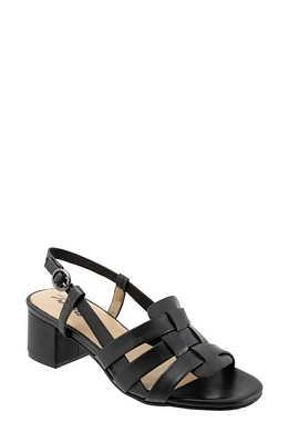 Trotters Luna Slingback Sandal Black at Nordstrom,