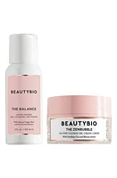 BeautyBio Cleanse & Zen Face Travel Size Cleanser & Gel Cream Set at Nordstrom