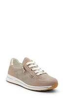 ara Oleanna Zip Sneaker in Sand Puntikid at Nordstrom, Size 7.5