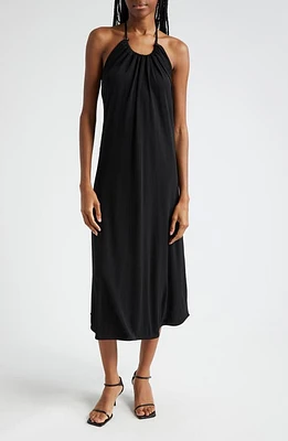 Saks Potts Courtney Halter Dress Black at Nordstrom,