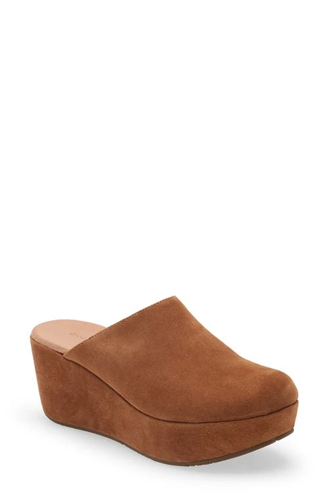 Chocolat Blu Yoma Platform Clog Suede at Nordstrom,