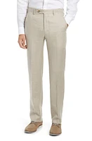 Berle Men's Flat Front Linen Dress Pants Tan at Nordstrom,