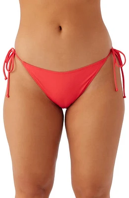 O'Neill Saltwater Solids Maracas Side Tie Bikini Bottoms at Nordstrom,