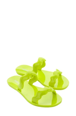 Melissa Wind Slide Sandal Green at Nordstrom,