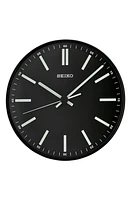 Seiko Landon Wall Clock in Black at Nordstrom