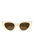 Alexander McQueen 50mm Cat Eye Sunglasses in at Nordstrom