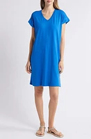 caslon(r) V-Neck T-Shirt Dress at Nordstrom,