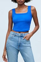 Madewell The Tailored Sleekhold Crop Tank at Nordstrom,