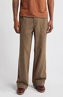 Elwood Houndstooth Pants in Brown at Nordstrom, Size 38