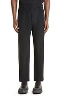 Homme Plissé Issey Miyake Pleated Straight Leg Pants in 15-Black at Nordstrom, Size 2