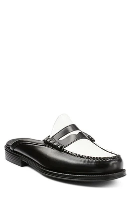 G. H.BASS Winston Easy Weejuns Loafer Mule Black White at Nordstrom,