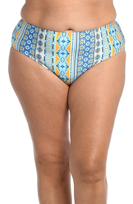 La Blanca Scarf Hipster Bikini Bottoms Ice Blue at Nordstrom,