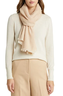 Tasha Zigzag Scarf in Dark Ivory at Nordstrom