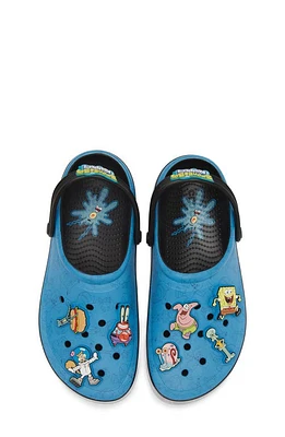 CROCS x SpongeBob SquarePants Off Court Clog Black/Blue at Nordstrom,