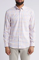 johnnie-O Scull Check Performance Button-Down Shirt at Nordstrom,