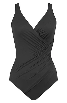 Miraclesuit Oceanus One-Piece Swimsuit Blk at Nordstrom,