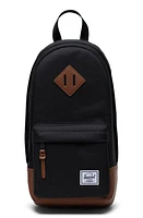 Herschel Supply Co. Heritage Shoulder Bag in Black/Tan at Nordstrom