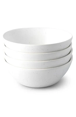 Fable The Breakfast Set of 4 Bowls in Speckled White at Nordstrom