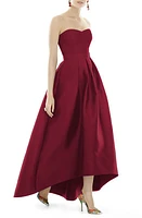 Alfred Sung Strapless High/Low Ballgown at Nordstrom,