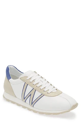 JM WESTON On My Way Sneaker White/Beige/Blue at Nordstrom,