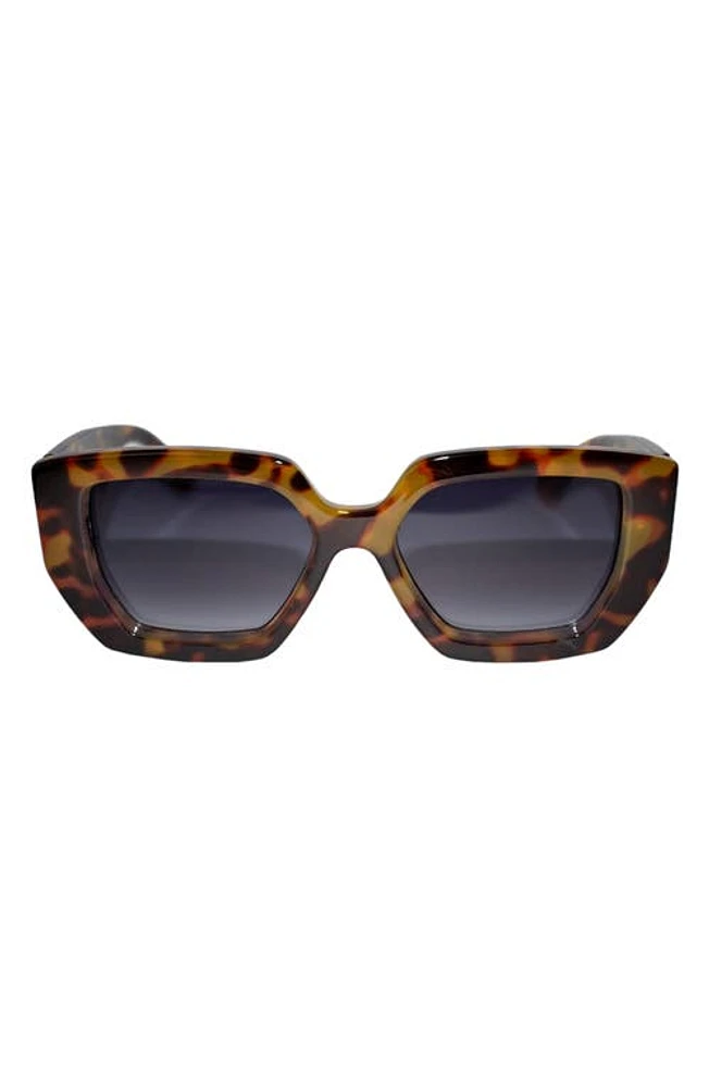 Fifth & Ninth Rue 67mm Polarized Square Sunglasses in Torte/Black at Nordstrom