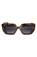 Fifth & Ninth Rue 67mm Polarized Square Sunglasses in Torte/Black at Nordstrom