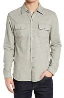 The Normal Brand Textured Knit Long Sleeve Button-Up Shirt at Nordstrom,