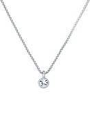 Ted Baker London Sininaa Crystal Pendant Necklace in Silver Tone Clear Crystal at Nordstrom